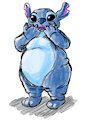 Stitch pluah suit