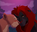 Lion Love by MantaPanther