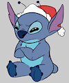 Stitch Christmas by Mazarku