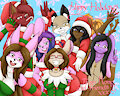 Happy Holidays from Momo and Friends