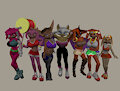 Sonic Girls in 3D! by IRASquirrelIRL