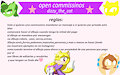 reglas de commissions