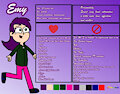 Emy's 2020 reference sheet