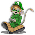 Tina Cosplay (Luigi) by KittKitan