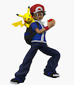 Ash and Pikachu
