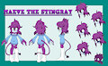 Maeve the Stingray Character Sheet by Meyk