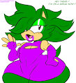 Delcia - Lovely Wide Hips Green Hedgehog