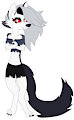 Loona Hellhound The Wolf (Mangled's Universe) [SaberTooth3]