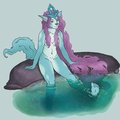 Wading Beauty by lemontrees