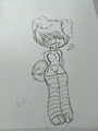 Asaki!! (Old Sketch) by MercuryTerrier