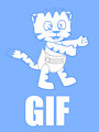 baby Hitcat animate (GIF)