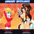 January 2021 Spotlight by sourpusscheers