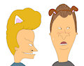 Cat boy Beavis/Dog boy Butt-Head