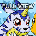 [Commission] Padded Agumon and Gabumon by Veemonsito