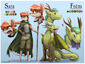 Sara and Frem Refsheet