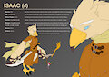 Commission - Isaac 'Rito' Character Sheet