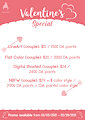 Valentines Special - Till February, 28th