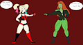 Feed the Fatty: Harley Quinn vs Poison Ivy