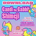 Candi the Cabbit Shimeji | COMMISSION by ZooVKR
