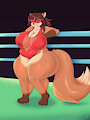 Momma Fox in the ring
