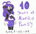 Happy 10th anniversary, Mariko Pansy