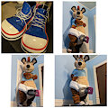 My new big cartoon sneakers :3 by juniorbear