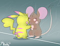 Two mice by Milachu92