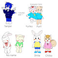 Original characters by ukkya