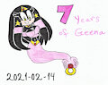 Happy 7th anniversary, Geena!