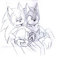 Sonic and Shadow - Gaming by sonicremix
