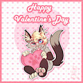 Vday Chibi for AschDrw by henryjdoe