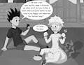 His wit is lost on Gon by yamijoeysdog