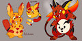 Patchmon + Evolution Adoptable by ChicostyxArts