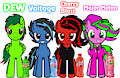 The team of Mtn Dew ponified