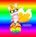 Cute Foxy Boi (Tails Pin-up)