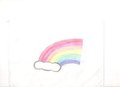 Rainbow and cloud_byCeydaU