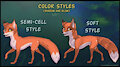 Color Styles - comparison