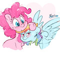 Pinkiedash Hug