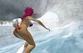 VIDEO surfing with one of my wives by daydreamer0581
