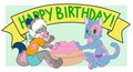 Happy Birthday Leppy and Mav! [by] Catfiddle