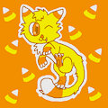 candy corn cat