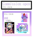 COMMISSIONS OPEN UNTIL MARCH 15!