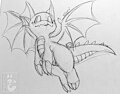 Dragon Sketch by Uluri