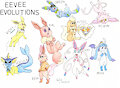 Eevee evolutions