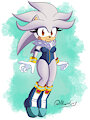 Silver the Hedgehog (Female) by AkuzaGuy