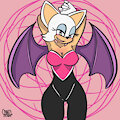 ROUGE THE BAT by furryfruit