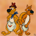 Mr. Thickley & Digeri Dingo by RhythmCHusky94