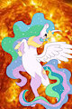 I'M CELESTIA. THE PRINCESS OF THE SUN FUCKKK!!!