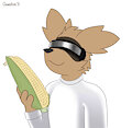 Cyber Zander with Corn