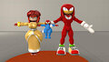 Knuckles' Family WIP